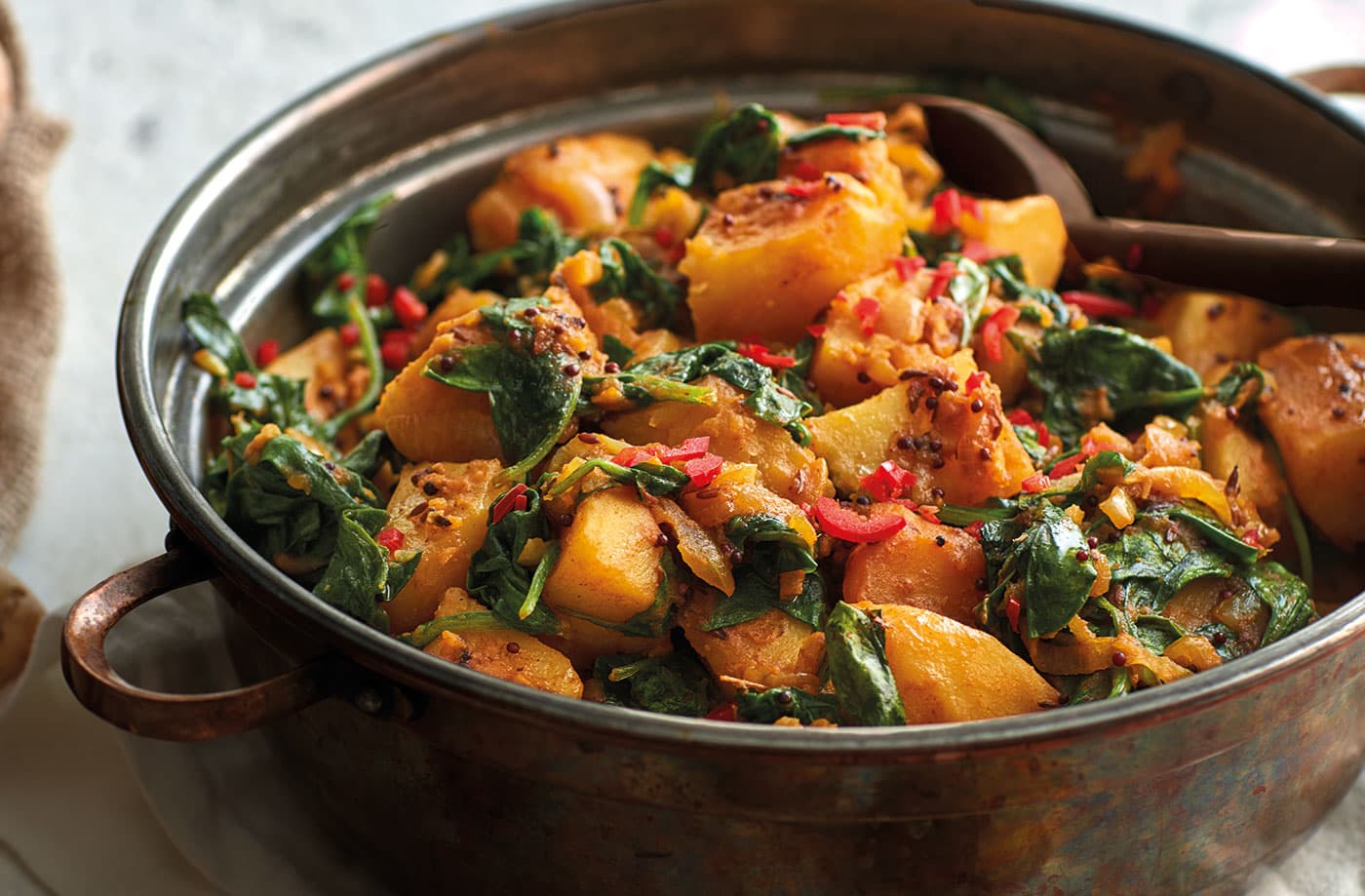 Saag Aloo