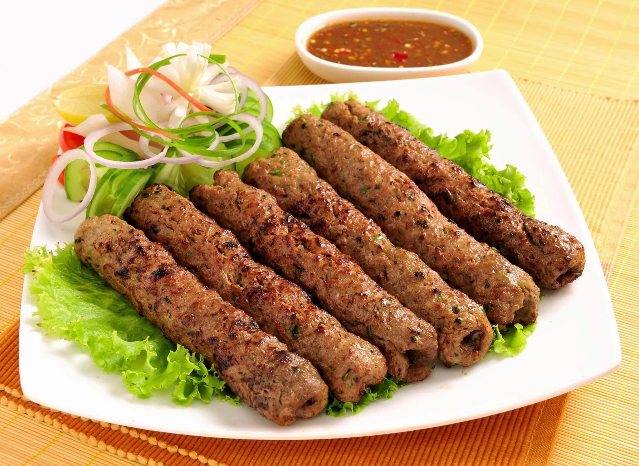 Lamb Seekh Kebab